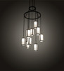 Meyda 35" Wide Cartier 9 Light Chandelier - 226577