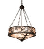 Meyda 24" Wide Whispering Pines Inverted Pendant