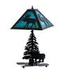 Meyda 21" High Lone Moose Table Lamp - 228133