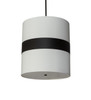 Meyda 27" Wide Cilindro Textrene Pendant