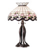 Meyda 32" High Roseborder Table Lamp - 228791