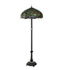 Meyda 62" High Tiffany Hanginghead Dragonfly Floor Lamp - 228851