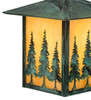 Meyda 9" Square Seneca Tall Pines Pendant