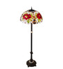 Meyda 62" High Renaissance Rose Floor Lamp