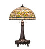 Meyda 31" High Tiffany Turning Leaf Table Lamp