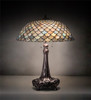 Meyda 31" High Tiffany Fishscale Table Lamp - 230462