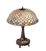 Meyda 31" High Tiffany Fishscale Table Lamp - 230462