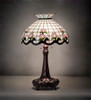 Meyda 33" High Roseborder Table Lamp - 230471