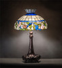 Meyda 33" High Rose Vine Table Lamp