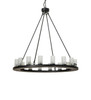 Meyda 48" Wide Loxley 16 Light Chandelier - 230979