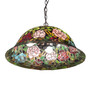 Meyda 24" Wide Tiffany Rosebush Pendant - 232210