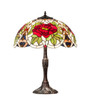 Meyda 26" High Renaissance Rose Table Lamp