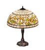 Meyda 26" High Tiffany Turning Leaf Table Lamp