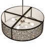 Meyda 36" Wide Cilindro Deco Pendant