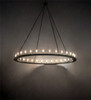 Meyda 94" Wide Loxley 32 Light Chandelier