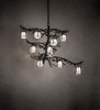 Meyda 39" Wide Pine Branch Valley View 10 Light Chandelier