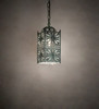 Meyda 5" Square Moroccan Mini Pendant