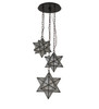 Meyda 17" Wide Moravian Star 3 Light Cascading Pendant