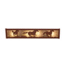 Meyda 24" Wide Running Horses Vanity Light - 236602