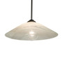 Meyda 20" Wide Metro Blanco Swirl Pendant