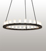 Meyda 60" Wide Loxley 21 Light Chandelier