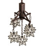 Meyda 26" Wide Moravian Star 5 Light Chandelier