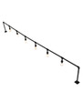 Meyda 158" Long Pipedream 6 Light Bar Top Lamp