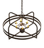 Meyda 32" Wide Aldari 6 Light Chandelier