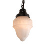 Meyda 5" Wide Revival Schoolhouse W/colonnade Globe Pendant