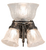 Meyda 15" Wide Revival Gas & Electric 3 Light Wall Sconce