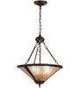 Meyda 17" Wide Sutter Inverted Pendant - 240708