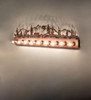 Meyda 48" Wide Bear Family 9 Light Vanity Light