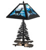 Meyda 22" High Lone Deer Table Lamp
