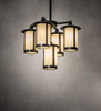 Meyda 24" Wide Fulton 5 Light Chandelier