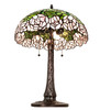 Meyda 22" High Tiffany Cabbage Rose Table Lamp