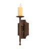 Meyda 5" Wide Toscano 1 Light Wall Sconce