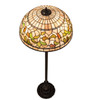 Meyda 60" High Tiffany Turning Leaf Floor Lamp