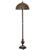 Meyda 71" High Tiffany Turning Leaf Floor Lamp