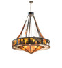 Meyda 76.5" Wide Roosevelt Inverted Pendant