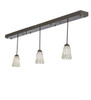 Meyda 72" Long Terra Bone 3 Light Island Pendant