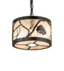 Meyda 10" Wide Whispering Pines Inverted Pendant