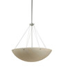 Meyda 36" Wide Cypola Alabaster Inverted Pendant