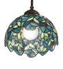 Meyda 8" Wide Nightfall Wisteria Mini Pendant