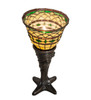 Meyda 18" High Tiffany Roman Mini Lamp