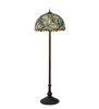 Meyda 62" High Trillium & Violet Floor Lamp