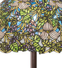 Meyda 62" High Trillium & Violet Floor Lamp