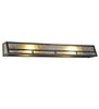 Meyda 36" Wide "t" Mission Vanity Light