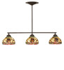 Meyda 36" Long Pinecone 3 Light Island Pendant