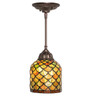 Meyda 6" Wide Acorn Mini Pendant