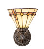 Meyda 8" Wide Belvidere Wall Sconce